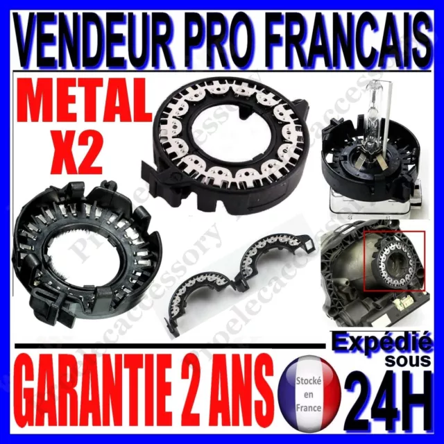 2 clips bague de phare ampoule lampe xénon en D1S D2S D3S convient pour MERCEDES
