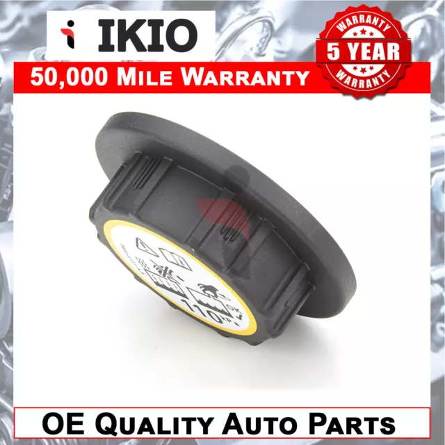 IKIO RADIATOR WATER Coolant Expansion Tank Pressure Cap R3057 5 YEAR