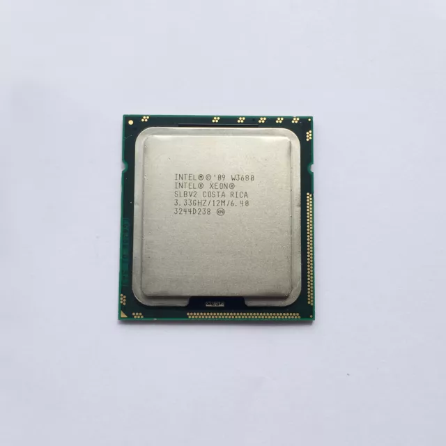 INTEL XEON W3680 3.33GHZ Six 6-CORE 12M CACHE LGA1366 6.4 GT/s SLBV2 PROCESSOR