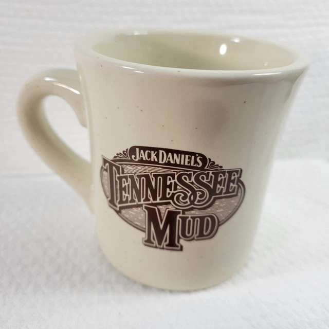VINTAGE JACK DANIELS Tennessee Mud Restaurant Ware Diner Mug Recipe