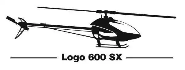 Logo 600 SX Aufkleber