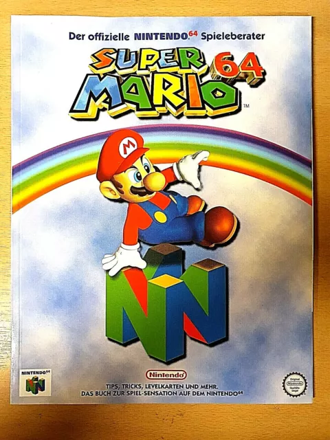 Super MARIO 64 - offizieller Nintendo Spieleberater - NEU und Original!!!