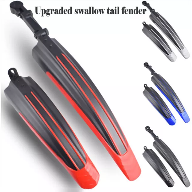 Bike Front Rear Mudguard Set Universal Mountain Bike Fenders For 20/22/24/26(01