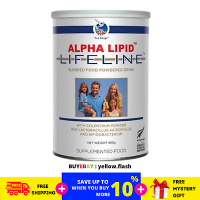 1 bebida en polvo con leche de calostro Alpha Lipid Lifeline, 450 g, envío...