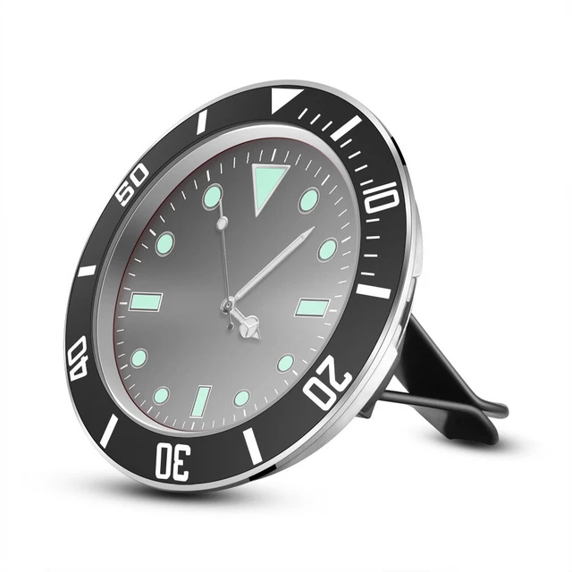 Auto Dashboard Luminous Quartz Analog Watch Car Gauge Clock Interior Digital AUS