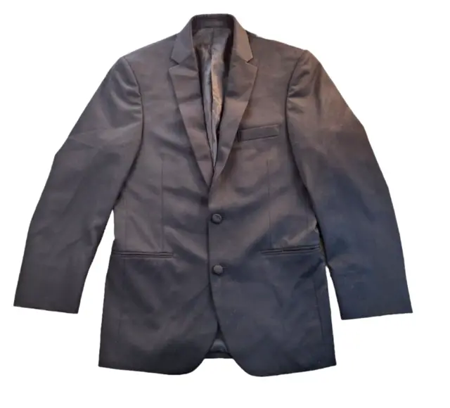 VERA WANG TUXEDO Jacket Mens 44 Regular Black Label 2 Button Wool Formal  Wedding $89.00 - PicClick