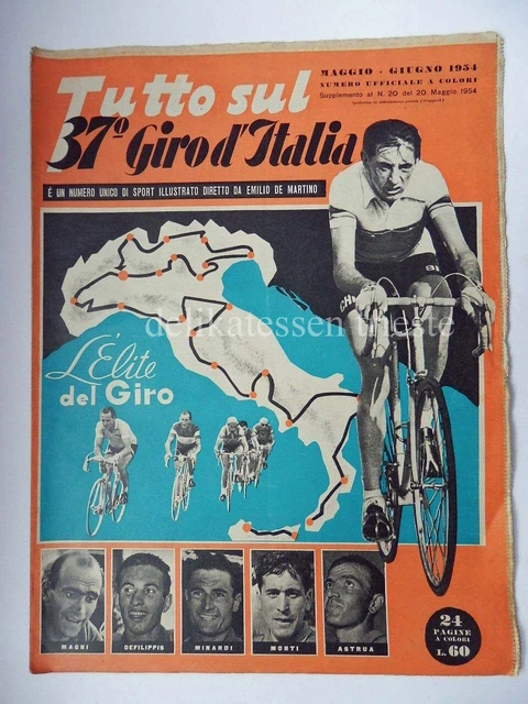 BOOK LA GRANDE STORIA DEL GIRO D'ITALIA 1940-1948 GLI ANNI DI COPPI E BARTALI