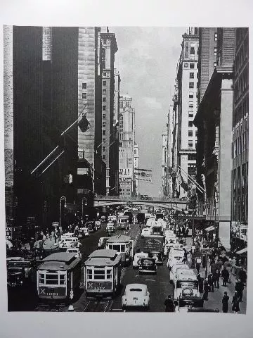 ANDREAS FEININGER - FineArt Fotografie "NEW YORK um 1940" !!