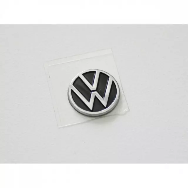 Original VW keychain key emblem trailer VW logo in chrome