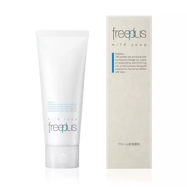 Kanebo freeplus Mild Soap 100G Face Wash Cleansing Foam Sensitive Skin Care NIB