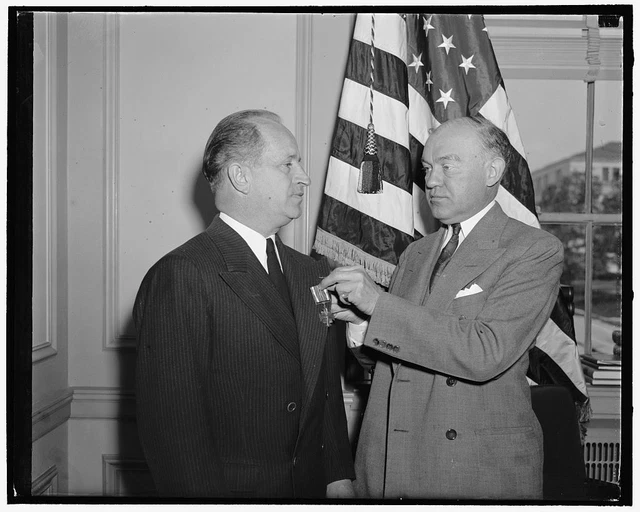 Reproduced 1938 Photo Harry Woodring, Right o