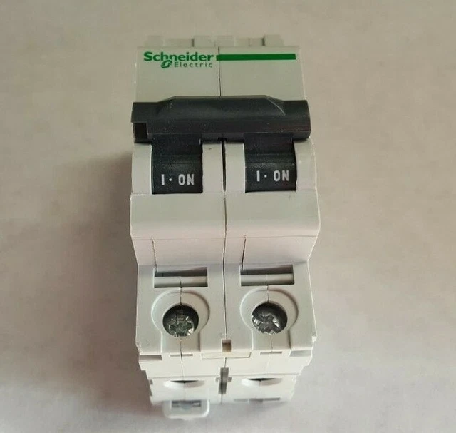 Schneider C60N Miniature Circuit Breaker 2-Pole, 15C, 15Amp, 400Volt, Type C Schneider C60N Miniature Circuit Breaker 2-Pole, 15C, 15Amp, 400Volt, Type C