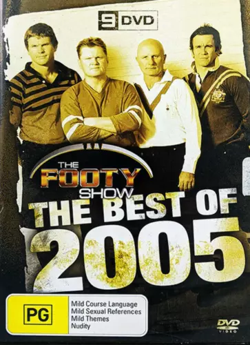 THE NRL FOOTY SHOW: BEST OF 2005 – DVD, RUGBY LEAGUE, excellent condition