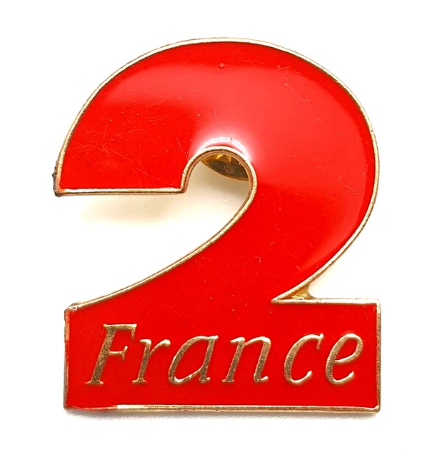 pin's média télévision / Antenne 2 - France 2 (versions