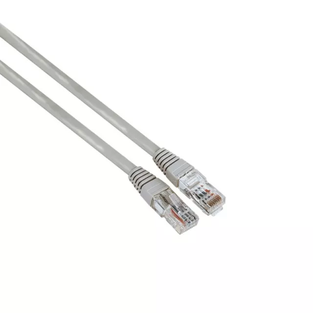 Hama 15m Câble Réseau Cat5e UTP Lan de Raccordement Chat 5e Gigabit Ethernet