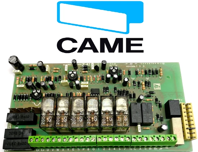 SCHEDA ELETTRONICA Came Za1 Centralina Quadro Comando Cancello 2 Ante