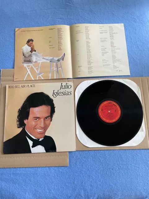 JULIO IGLESIAS  1100 Bel Air Place  OG US COLUMBIA LP vg++