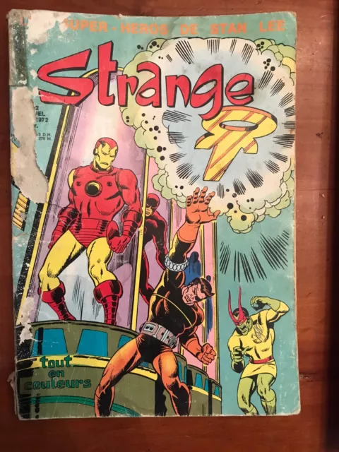 STRANGE N°32  EO Editions LUG 08/1972  Etat moyen (cahier BE)  / Fair  -