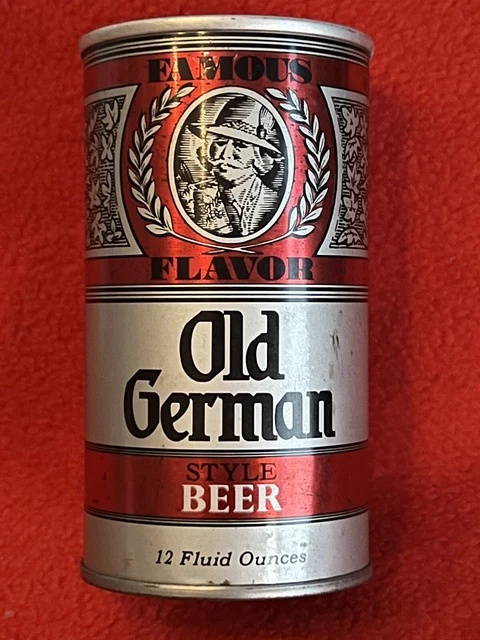 OLD GERMAN BEER Can.   Peter Hand  Brewery, Chicago With Key