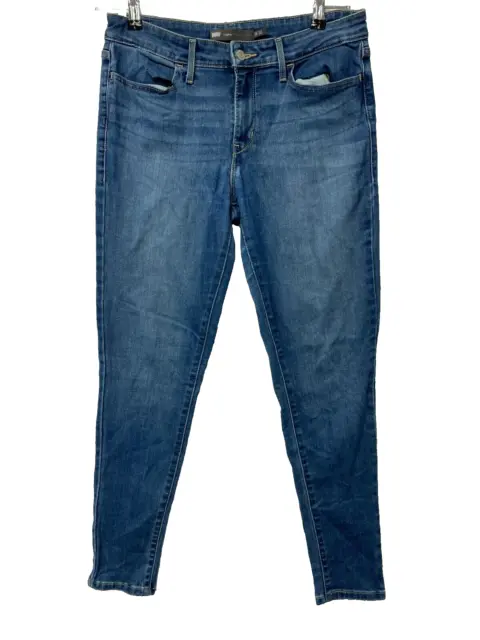 Levi's Demi Curve Legging W30 L30 Jeans Damen Blau Stretch Denim Slim Fit H18