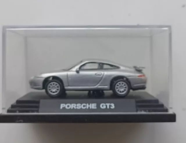 Porsche 911 GT3 996 1/64 Detailed Model Silver