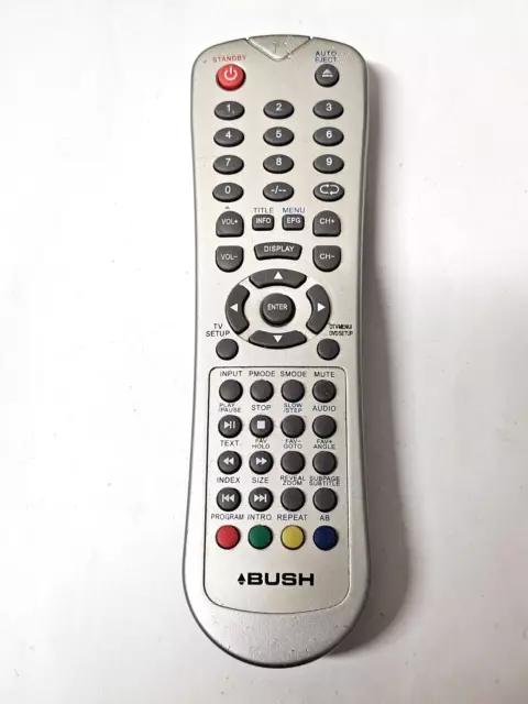 GENUINE BUSH TV/DVD COMBI REMOTE CONTROL for IDLCD15W16DHD