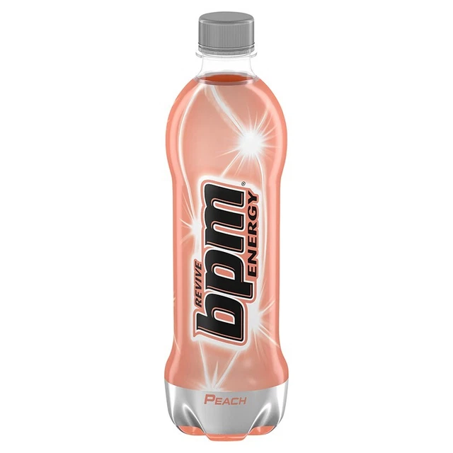 2 X BPM Energy Drink - Peach Flavour £3.50 - PicClick UK