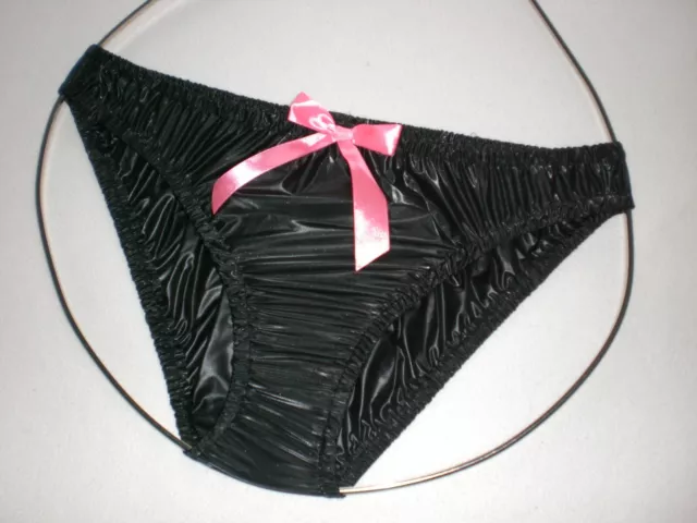 Neu Ultra Soft Pvc Tanga Slip Panties Brief  Xl-Xxl