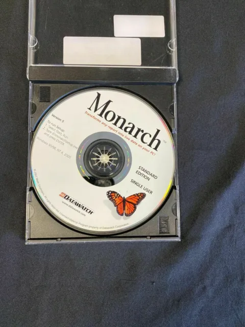 Monarch Datawatch V5 Standard Edition Single User Software Windows 95/98 (6447)