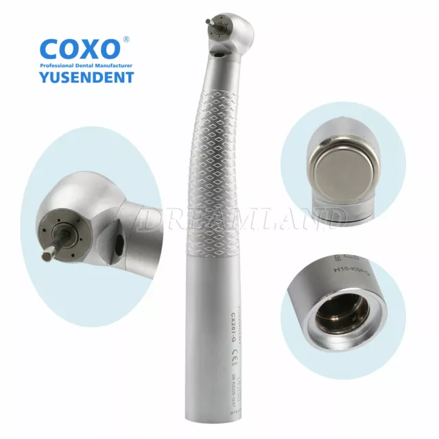COXO Dental Fiber Optic High Speed Handpiece Turbine KSPQ Fit KAVO uk