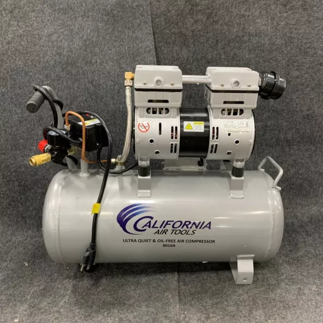 CALIFORNIA AIR TOOLS SP9413 8010A Ultra Quiet & Oil-Free Air Compressor 120V*