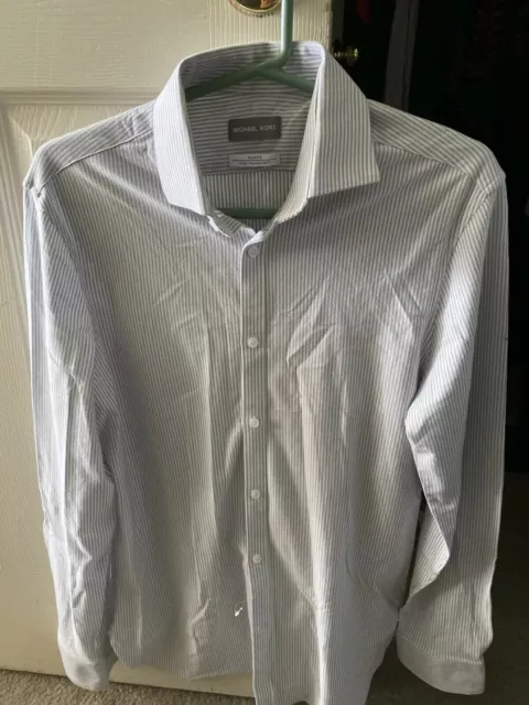 michael kors mens dress shirt