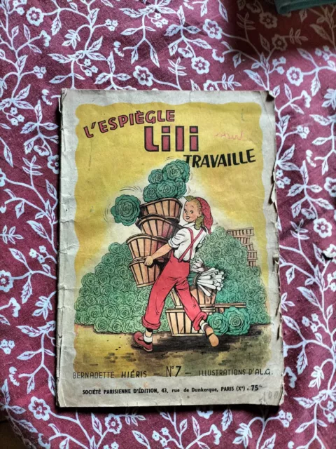 Eo L Espiegle Lili Travaille N° 7 Societe Parisienne D Edition (K62)