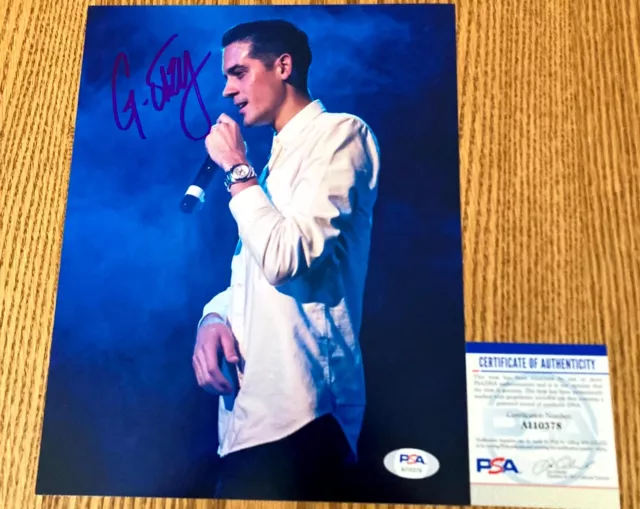 G Eazy These Things Happen Beautiful & Damned Signed 8x10 Photo PSA COA A