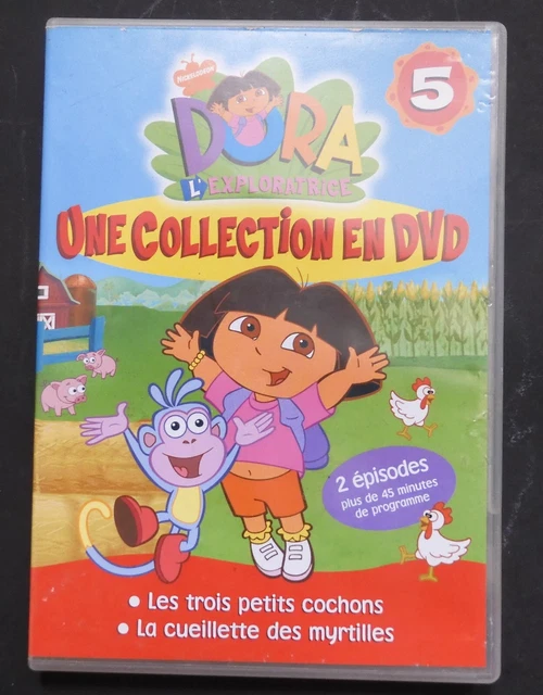 CD-ROM Jeu Dora L'Exploratrice N°5 "Clique & Crée! Les Trois Petits Cochons" PC
