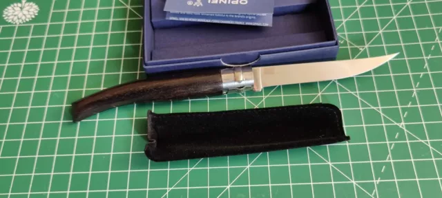 Navaja de ébano Opinel n.o 10f en caja de regalo (n.o 10f ébano boxed) 2