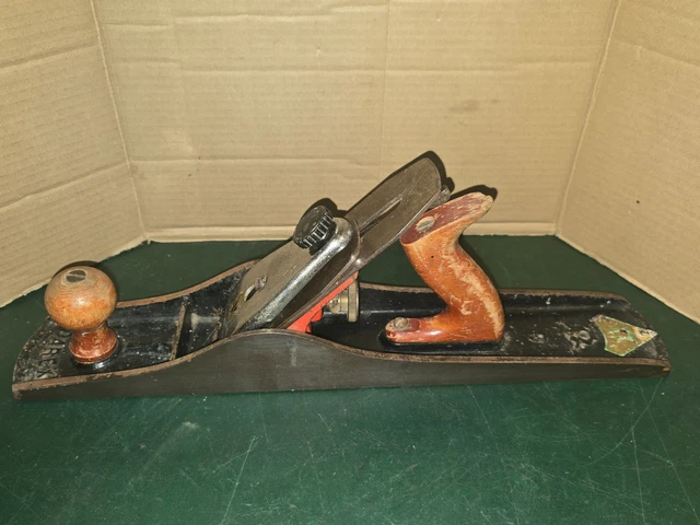 Rabot Ancien N°13 En Bois - Outil De Carrossier/charron - 19ème Siècle