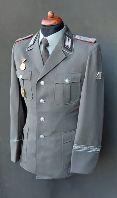 NVA DDR MsD Uniformjacke Unterleutnant  Wachregiment Friedrich Engels