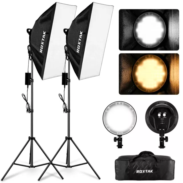 39 Portable LED Photo Light Box Lighting Tent Room Kit Cube Studio  Photography