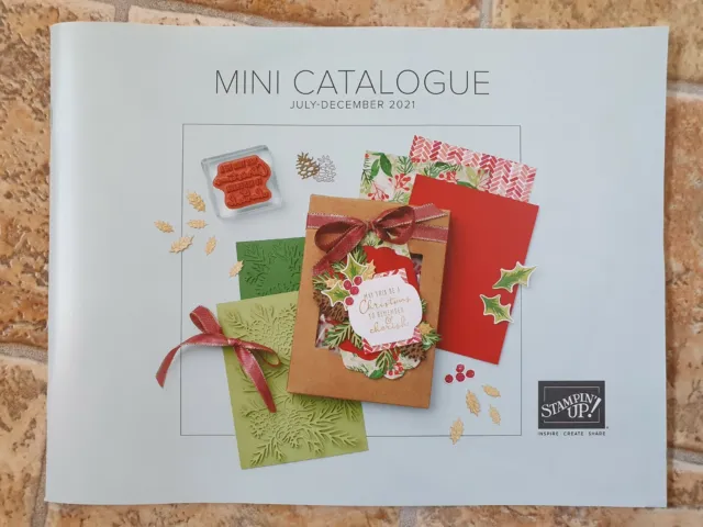 Retired Stampin' Up Mini Catalogue July to December 2021 - FREE POSTAGE