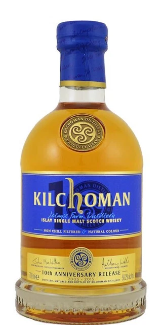 Whisky Kilchoman 10th Anniversary 2015