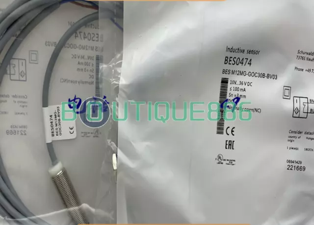 1PCS NEW FOR proximity switch BES M12MG-GOC30B-BV03 sensor