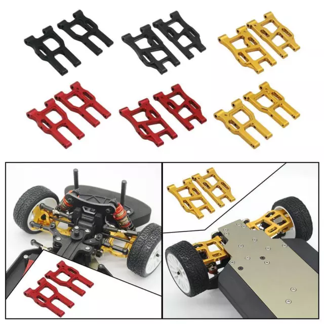 Metal RC Arm for LC RACING PTG-2 1/10 4WD Racing Buggy Car DIY Accessories