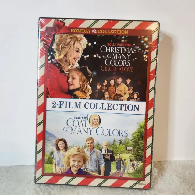 Dolly Partons Christmas Of Many Colors Coat of Many Colors 2 Film DVD Set New