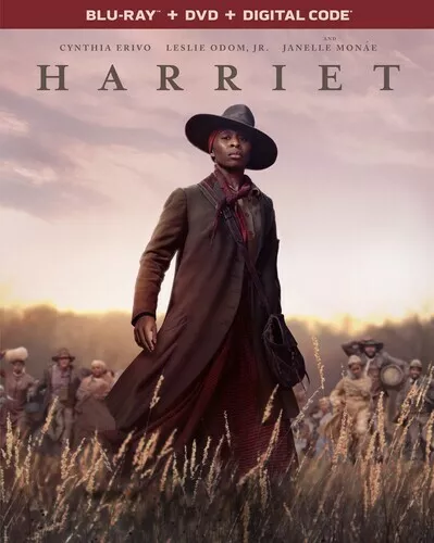 Harriet (Blu-ray, 2019) UPC scored, no UV code, w/slipcover GREAT SHAPE