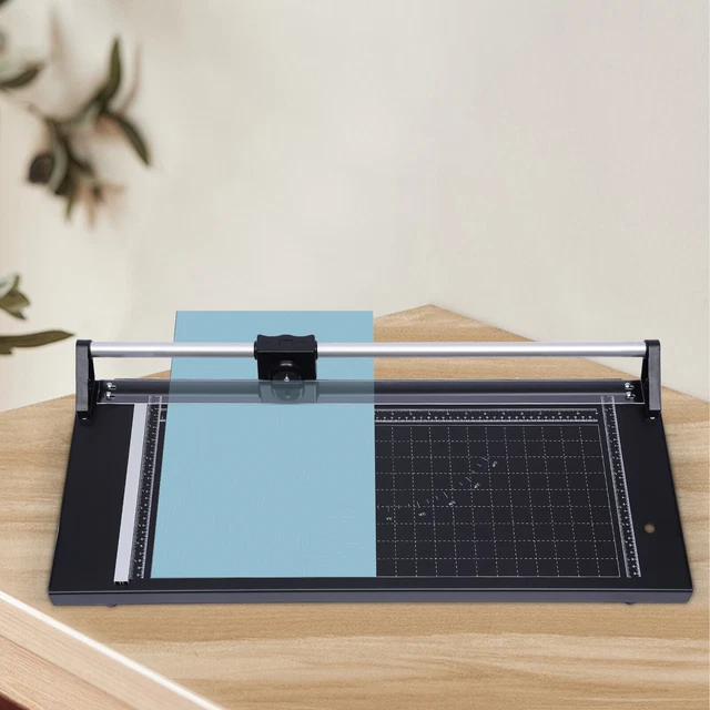 24'' MANUAL PRECISION Rotary Paper Trimmer Sharp Photo Paper Cutter