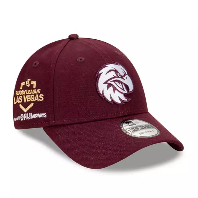 Manly Warringah Sea Eagles Official 2024 Las Vegas 9FORTY Cap NRL Snapback Ad...