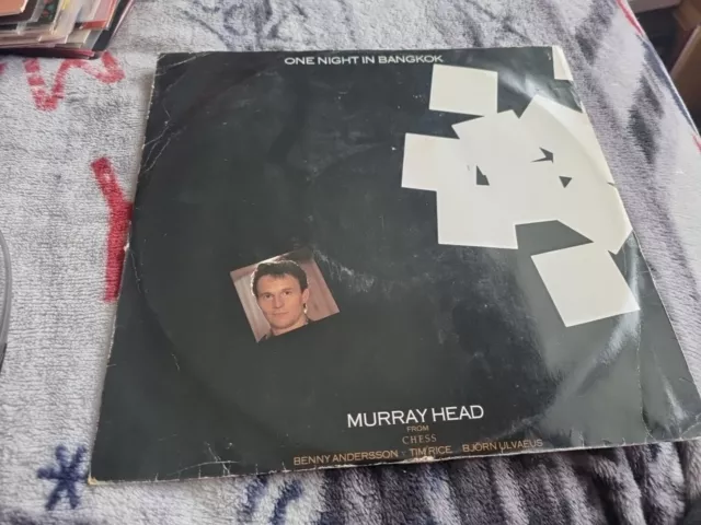 Murray Head One Night In Bangkok 12” Vinyl Record RCA Records 1984