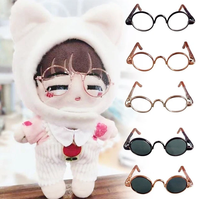 Soft doll with glasses outlet