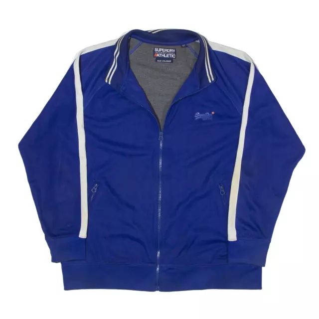SUPERDRY Giacca da Track Uomo Blu 2XL